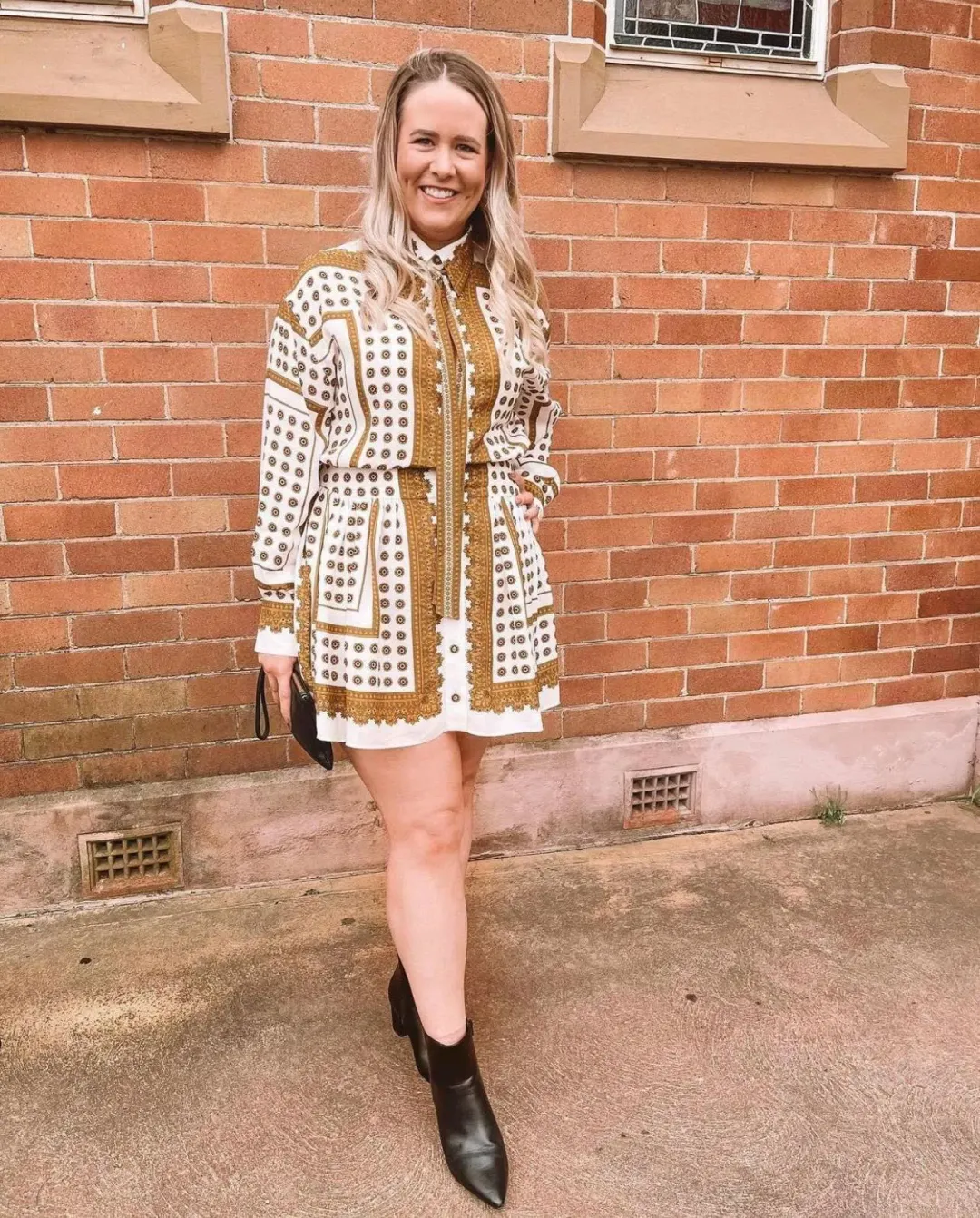 Zimmermann Dot Scarf Mini Dress Print Size 3 for rent on The Volte - main image