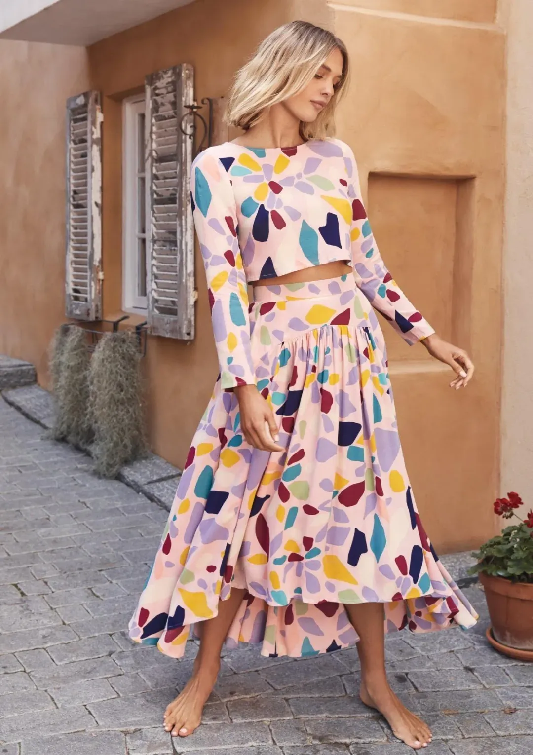 Mister Zimi Winter Betsy Set Venice Print Size 14 for rent on The Volte - main image