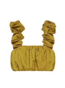 Aje Medina Cropped Top and Casabianca Tiered Skirt Set Yellow Size 8 for rent on The Volte - image 5