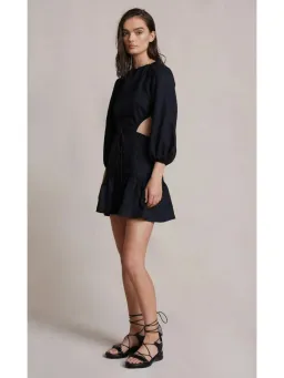 Bec & Bridge Arlington Mini Dress in Black Size AU 6 for rent on The Volte - image 2