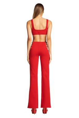 I. AM. GIA Lucid Crop Top & Pants Set Red Size S for rent on The Volte - image 4