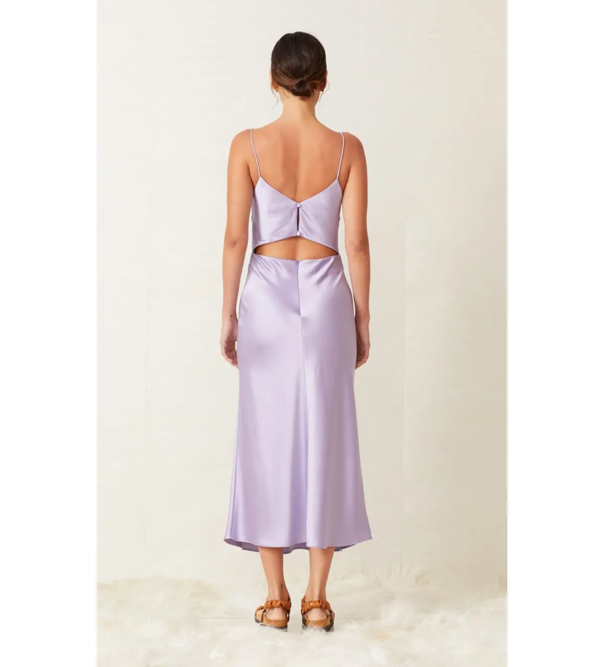 Mila Midi by Bec & Bridge in Purple Size 6 - Image 3