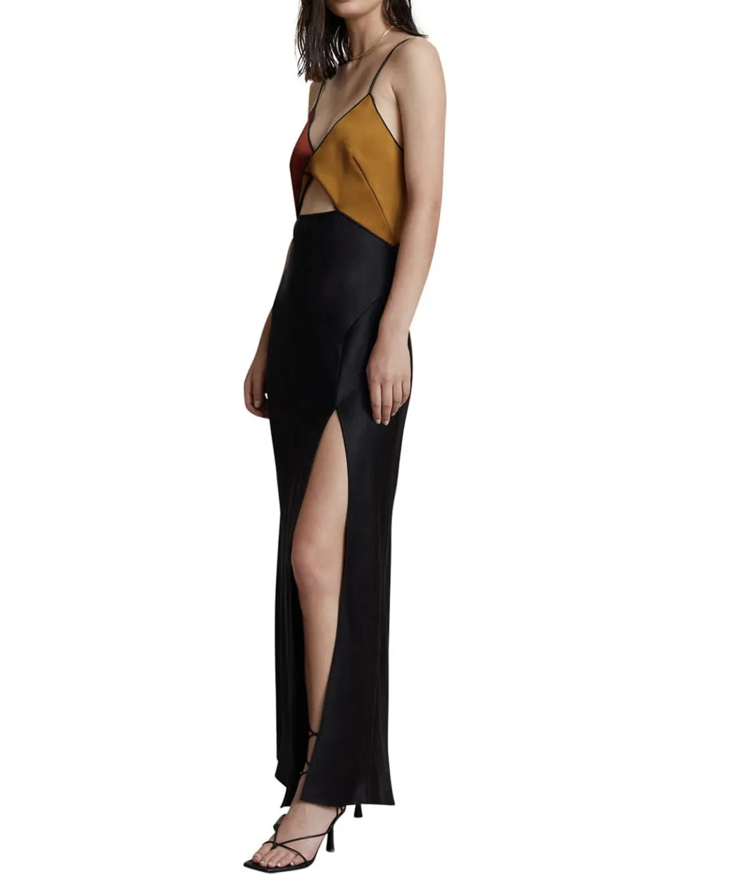Bec & Bridge Lazar Midi Dress Black Size AU 6 for rent on The Volte - main image