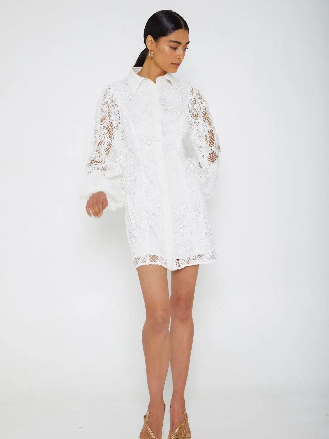 MOSSMAN Through The Looking Glass Mini Dress Size 10 for rent on The Volte - main image