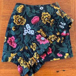 C/Meo Collective Another Lover Mini Skirt Marigold Print Size XXS for rent on The Volte - image 2