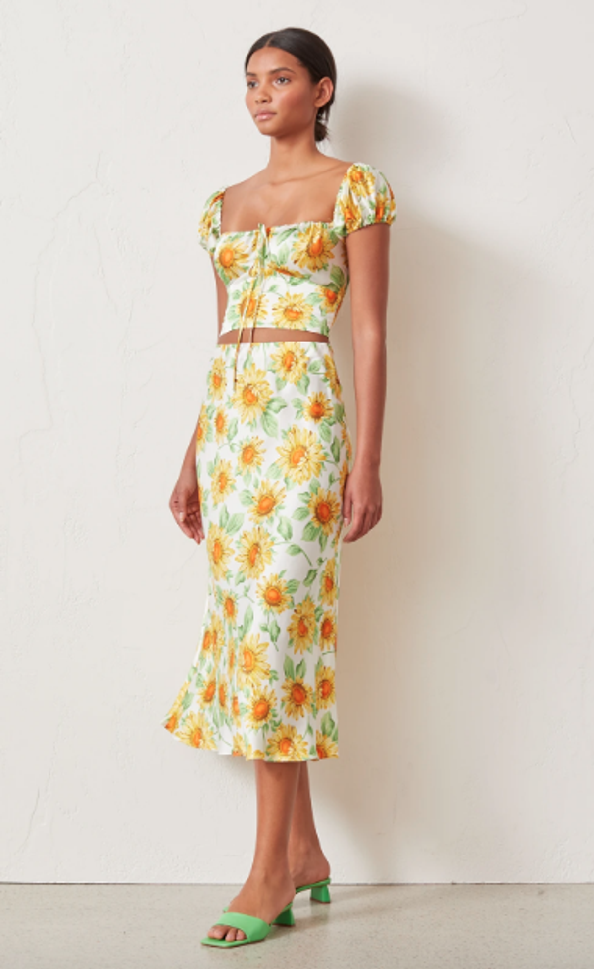 Bec & Bridge Francine Silk Top Print Size 10 - Image 4