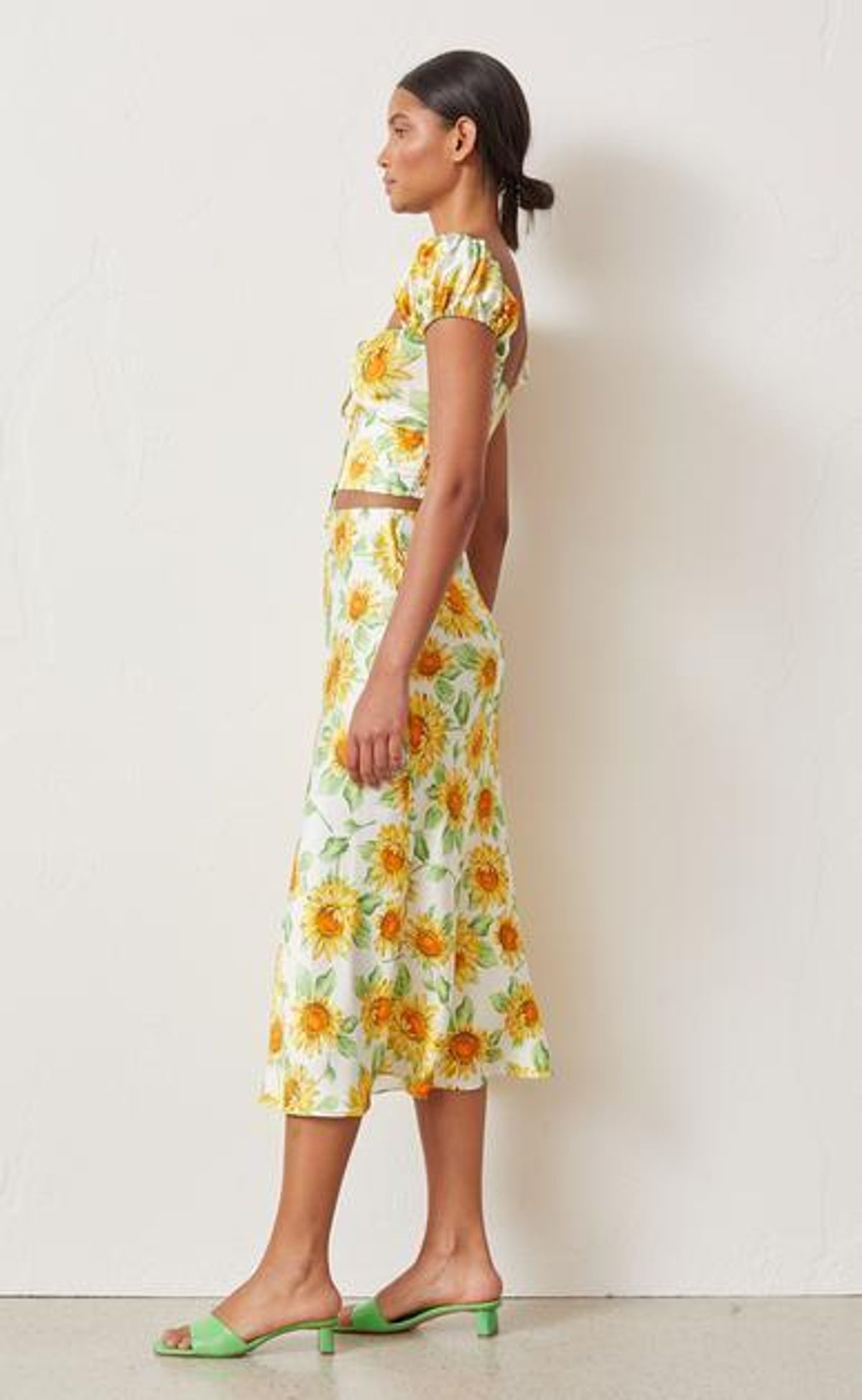 Bec & Bridge Francine Silk Top Print Size 10 - Image 2