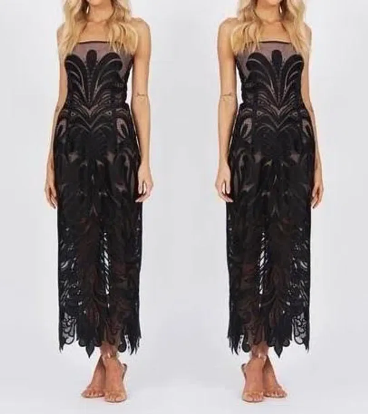 Natalie Rolt Mimi Gown - Black Size 12 - Image 4