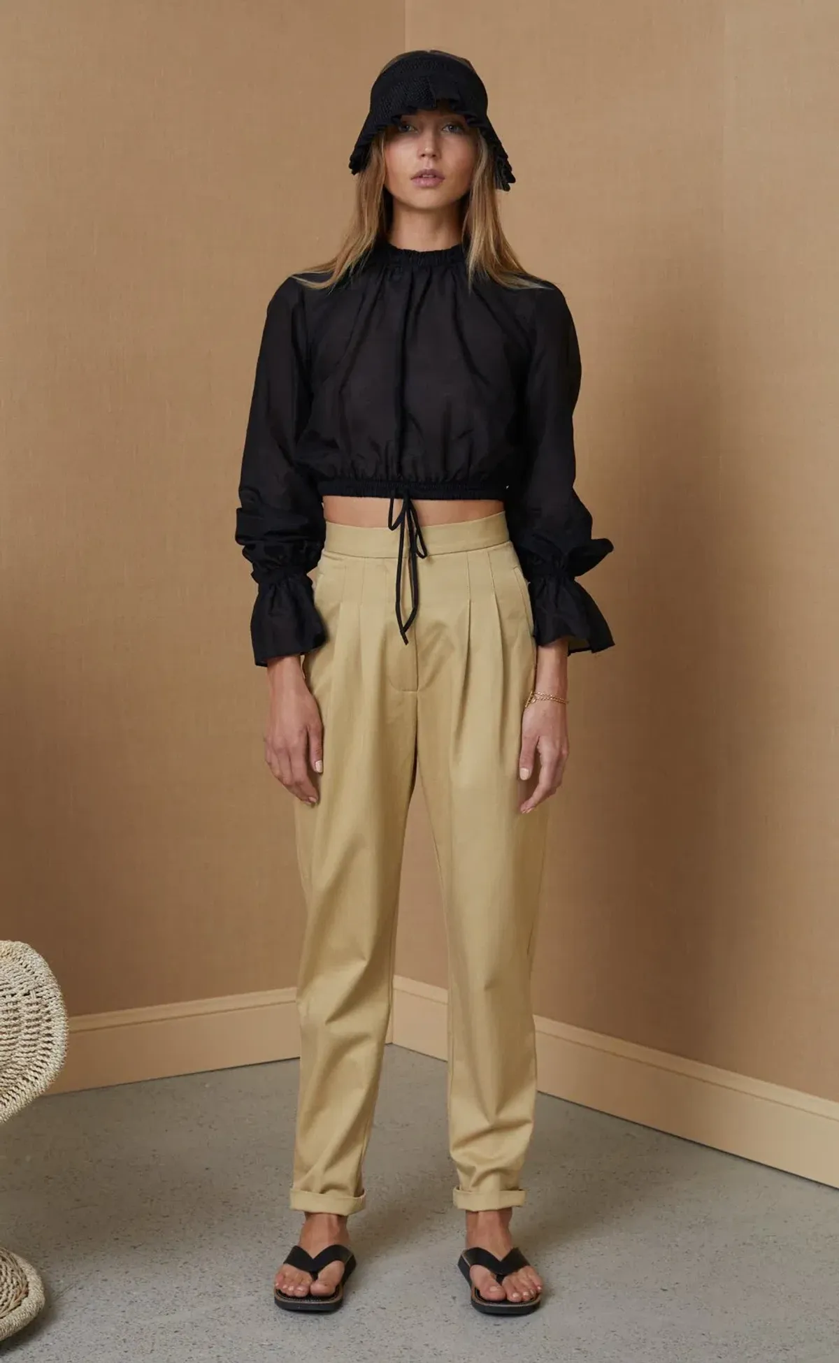 Bec and Bridge Papillon Blouse Black Size 8 - Image 2