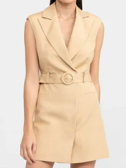 Significant Other Ruby Dress Beige Size 8 for rent on The Volte - image 3