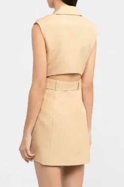 Significant Other Ruby Dress Beige Size 8 for rent on The Volte - image 2