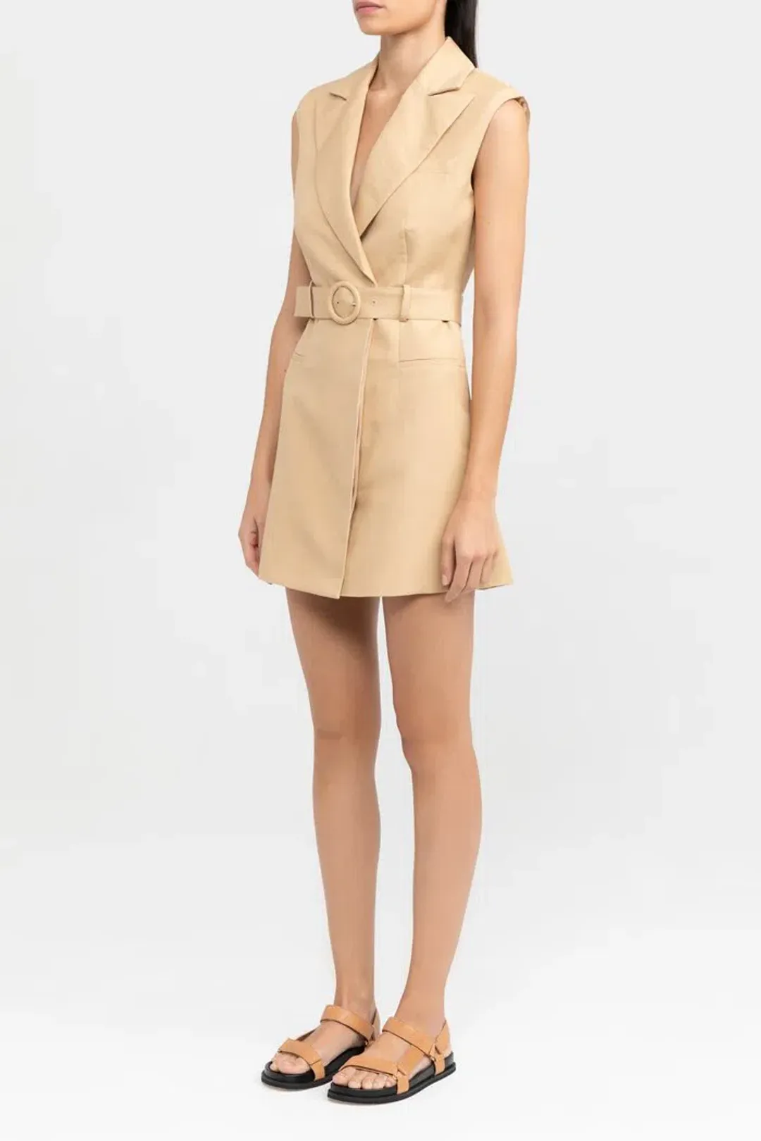 Significant Other Ruby Dress Beige Size 8 for rent on The Volte - main image