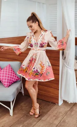 Zimmermann Tropicana Mini Dress - Size 0 for rent on The Volte - image 3