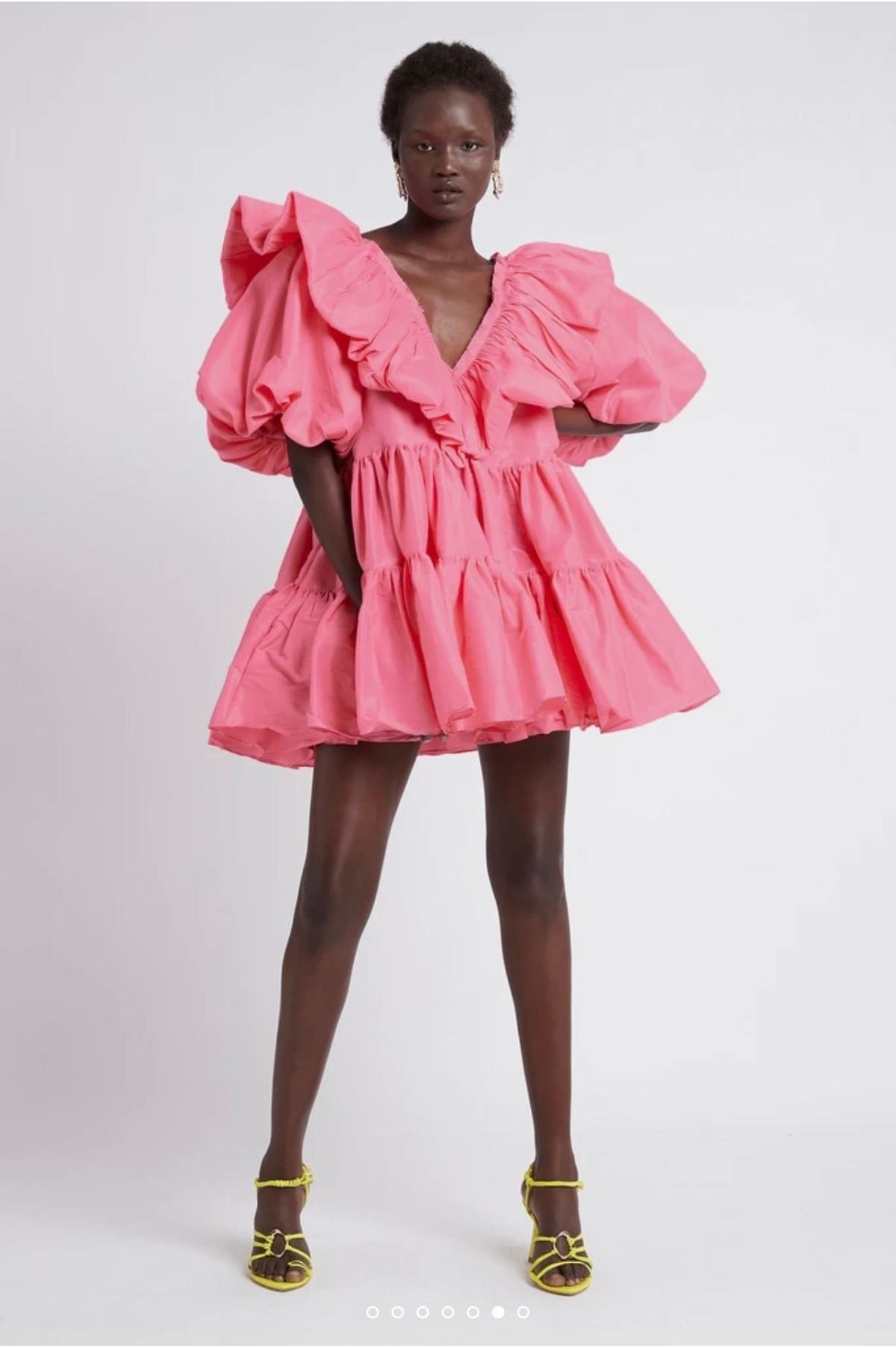 AJE - Solstice Ruffle Tiered Smock Dress - Image 2