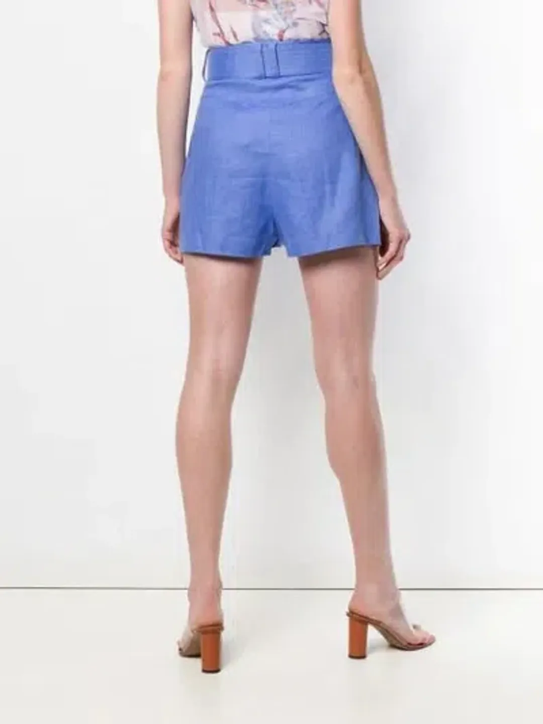 Zimmermann Corsage Safari Short Jacaranda Blue Size 0 / AU 8 for rent on The Volte - main image