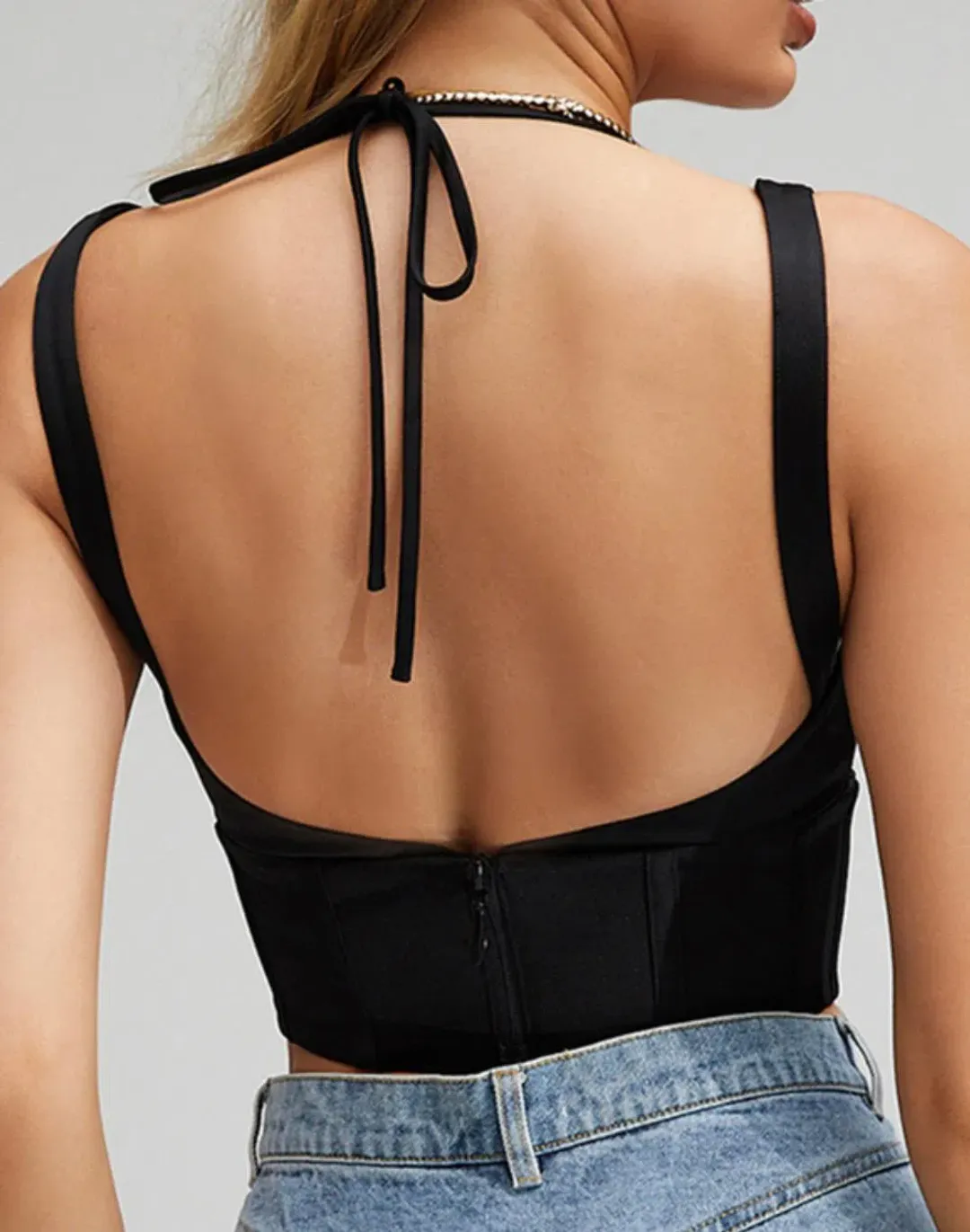 House of CB 'Boldness' Cut Out Corset Size 8 for rent on The Volte - main image