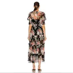 alice McCALL - Pretty Thing Midi Dress Black Size 8 for rent on The Volte - image 3