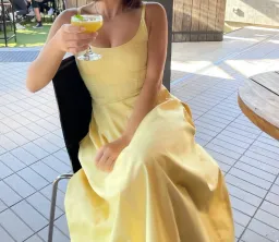 Oroton Structured Sundress Daffodil for rent on The Volte - image 4