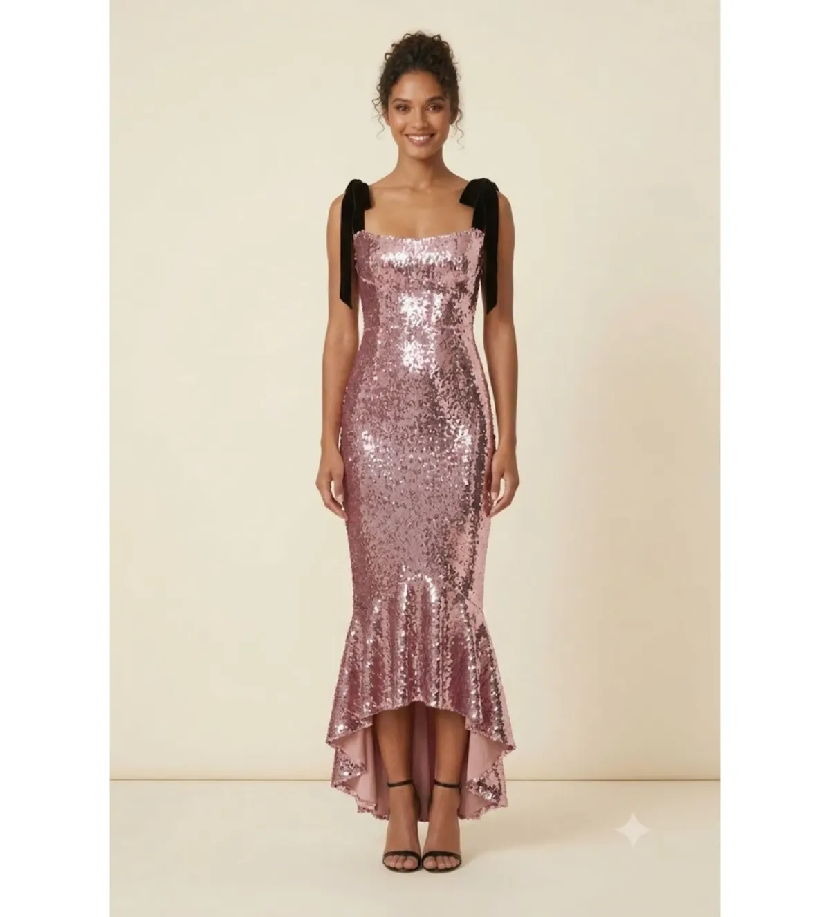 Rachel Gilbert Addie Gown Salmon Size 6 - Image 1