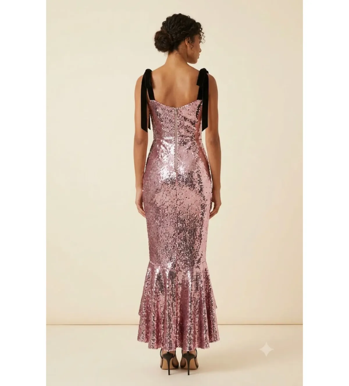Rachel Gilbert Addie Gown Salmon Size 6 - Image 2
