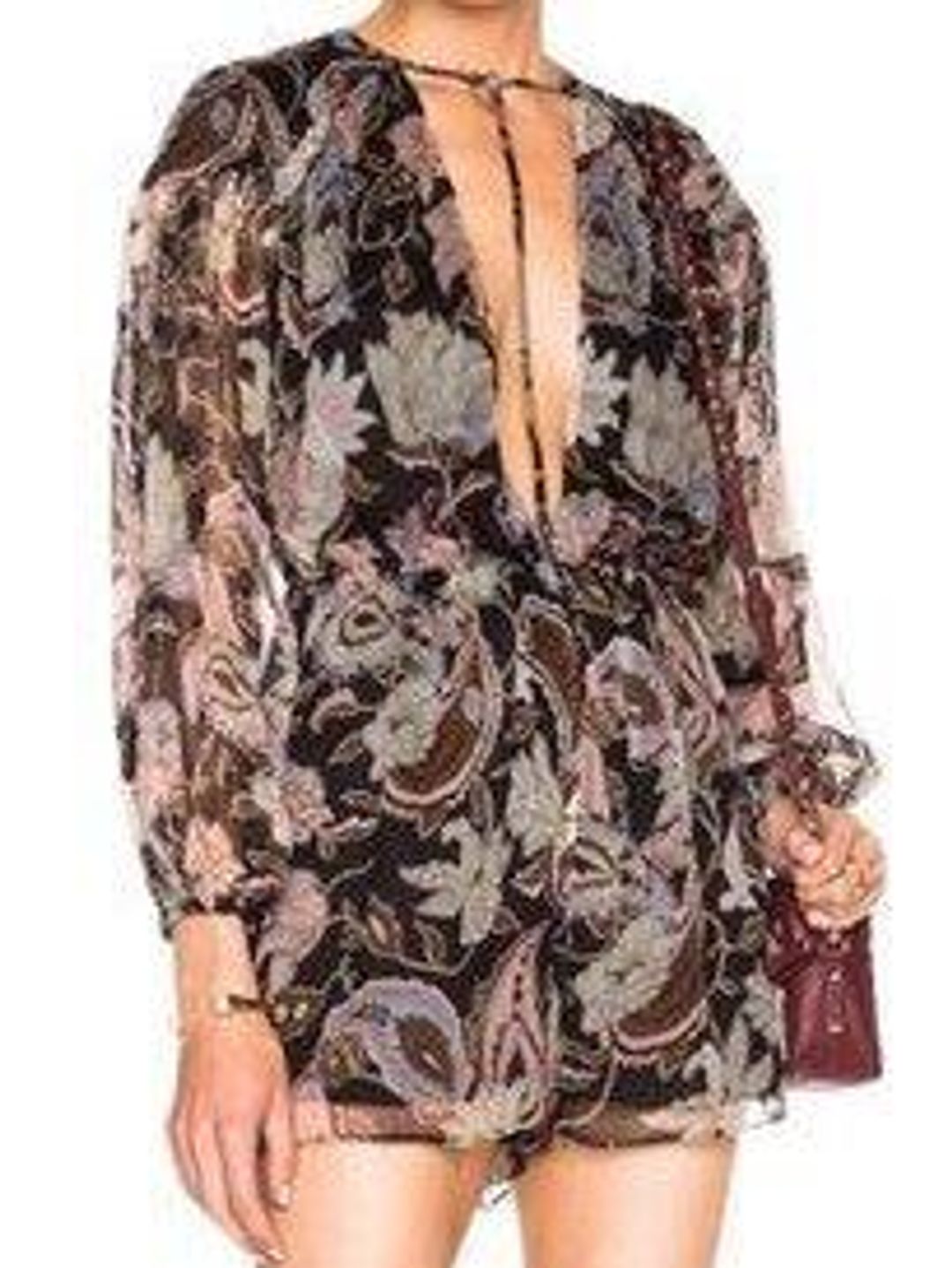 Henna T Bar Playsuit Zimmermann for rent on The Volte - main image