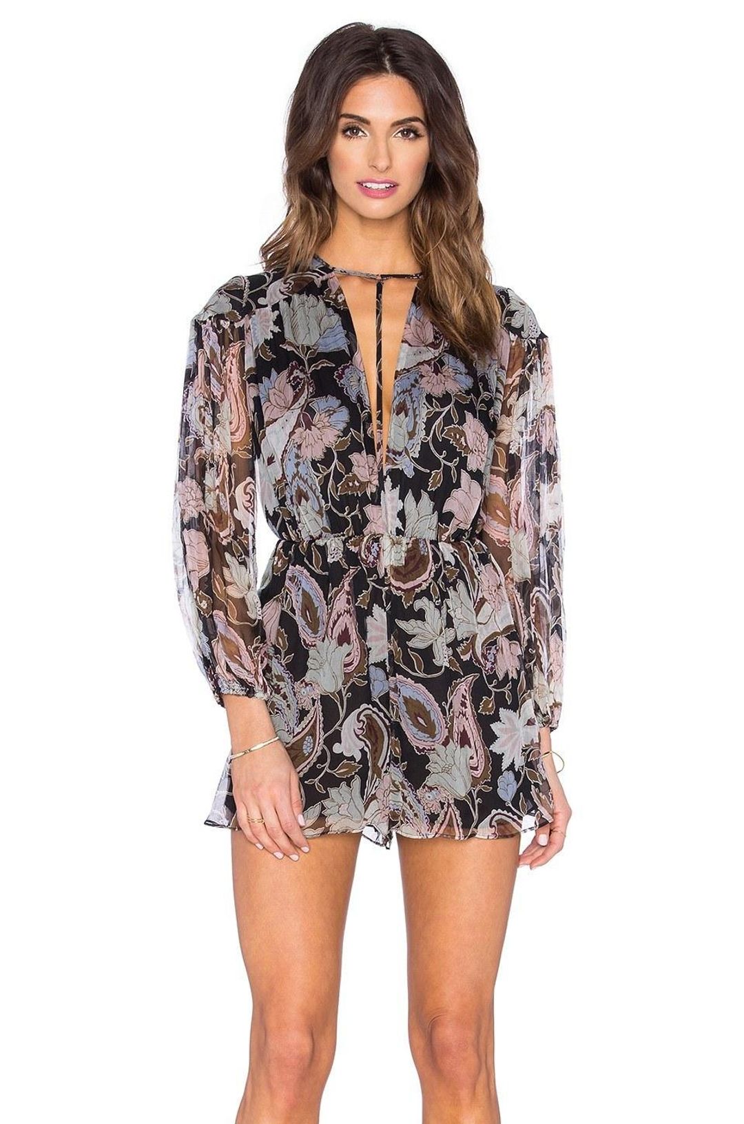 Henna T Bar Playsuit Zimmermann for rent on The Volte - main image