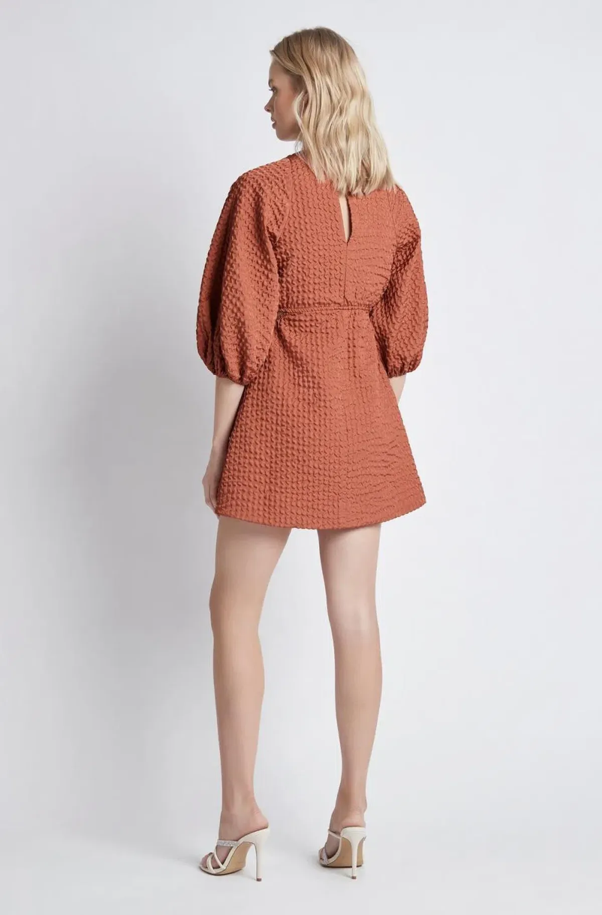 Sheike Womens Sadie Dress Rust Size 14 - Image 3