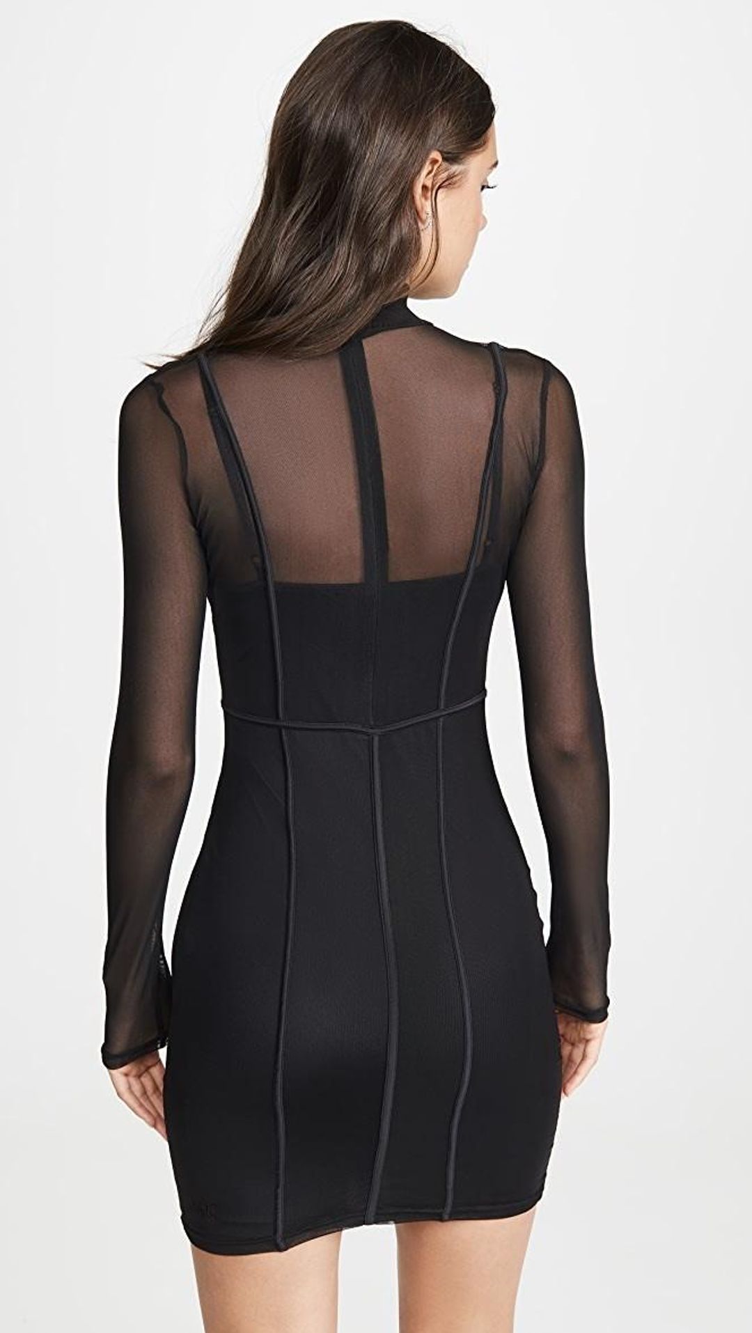 Ksubi Static Dress Black for rent on The Volte - main image