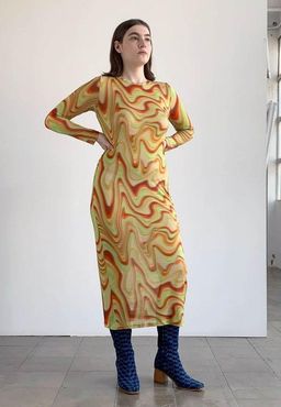 Paloma Wool Problema Dress S (can fit size 6-10) for rent on The Volte - image 1