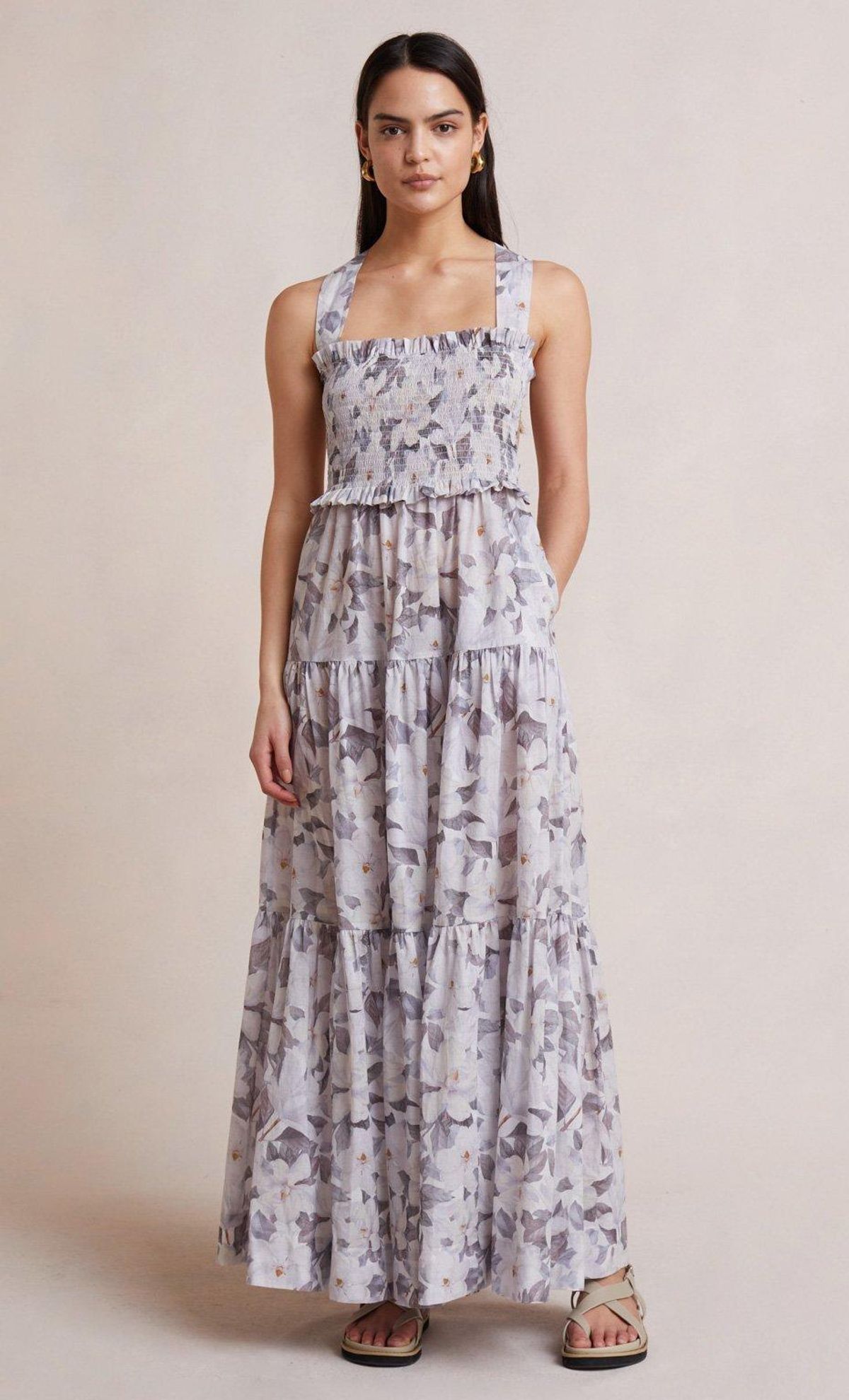 BEC + BRIDGE - GARDENIA COTTON MAXI DRESS - Image 1