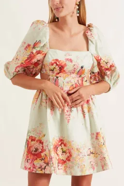 Zimmermann Mae Cut Out Dress Size 0 for rent on The Volte - image 1