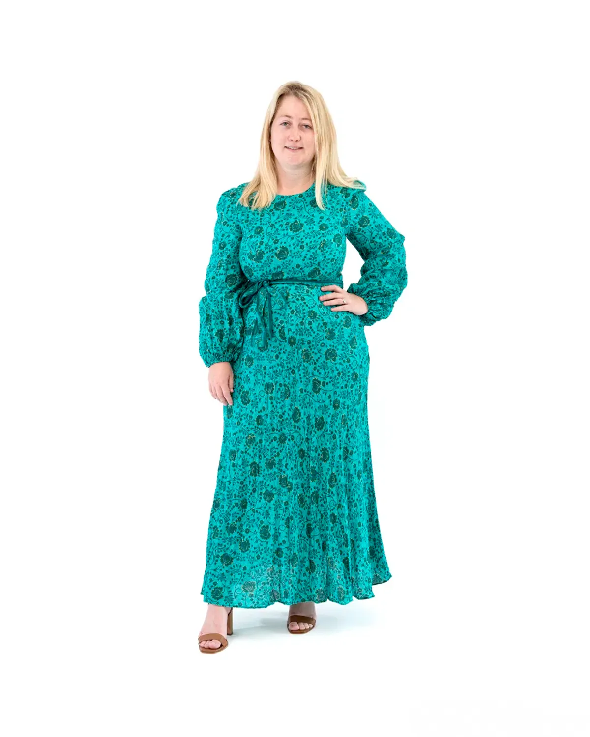 Zimmermann Lulu High Neck Dress Floral Size 14 / 3 - Image 3