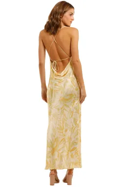 Bec and Bridge Tropical Punch Midi Slip Dress Print Size 8 for rent on The Volte - image 2