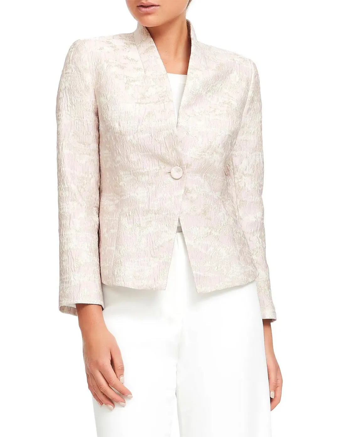 Perri Cutten Everleigh Jacket & Matias Dress Set Pink for rent on The Volte - main image