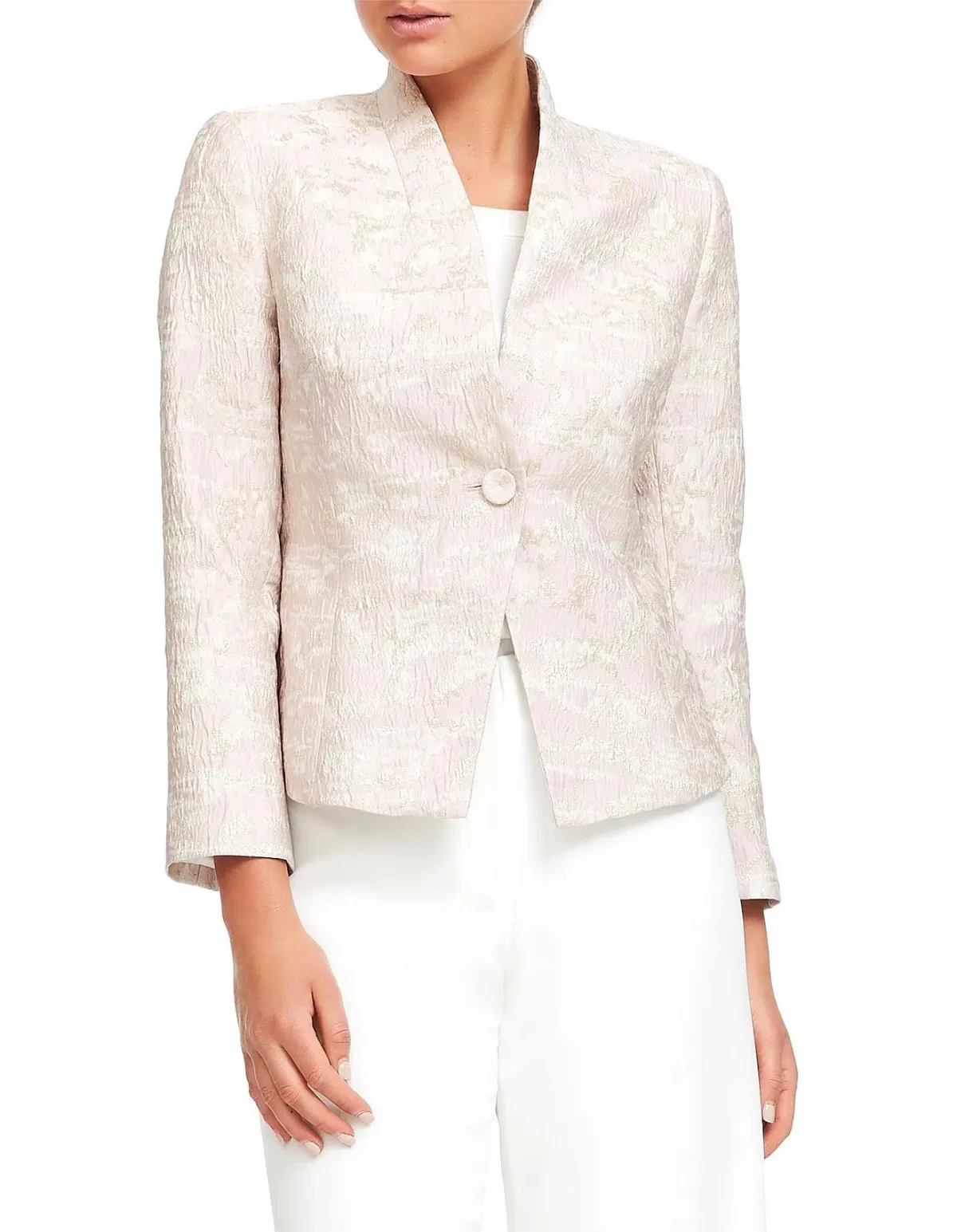 Perri Cutten Everleigh Jacket & Matias Dress Set Pink for rent on The Volte - main image