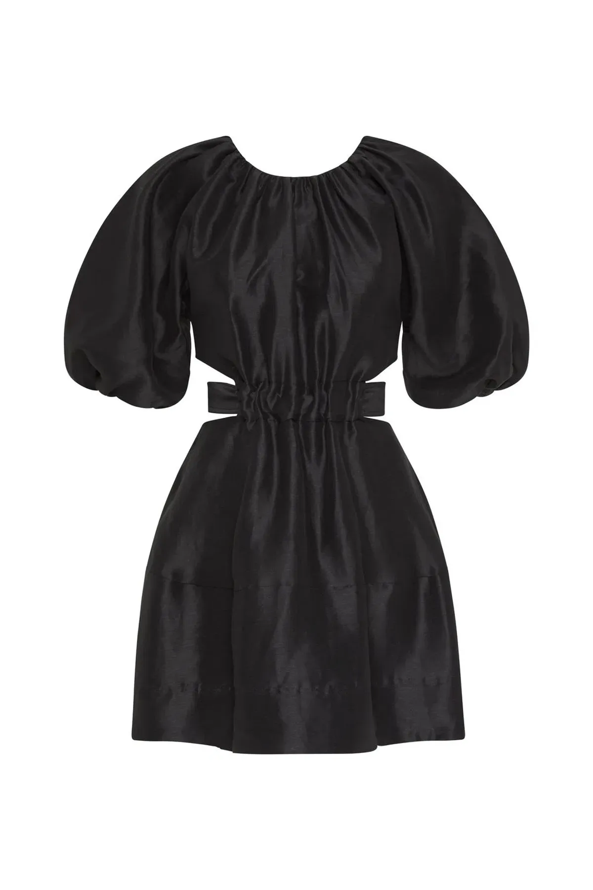 Aje Psychedelia Cut Out Mini Dress Black Size 8 - Image 5