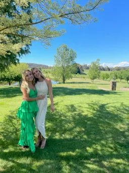 Barcelona Maxi Dress Emerald Green Size AU 6 for rent on The Volte - image 6