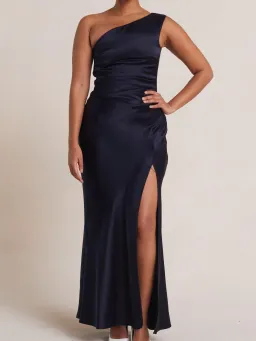 Bec and Bridge The Dreamer Asym Dress in Ink Size M for rent on The Volte - image 1