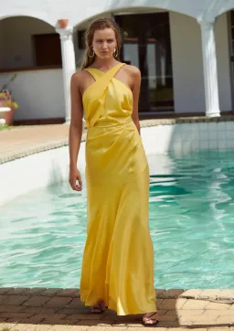 One Fell Swoop Zion Maxi Yellow Size 8 for rent on The Volte - image 2