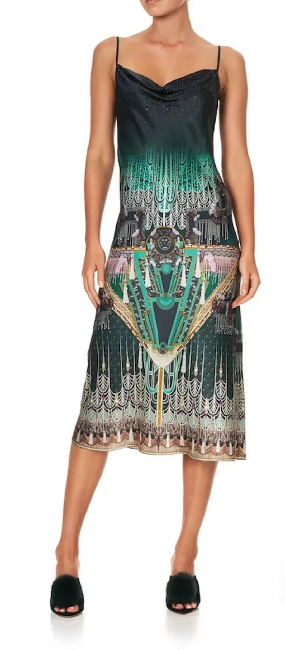 Camilla Fitzgeralds Flapper Long Bias Slip for rent on The Volte - main image