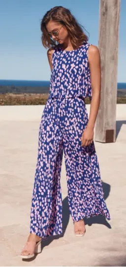 Mr Zimi Charlie jumpsuit size 8 Azure for rent on The Volte - image 2