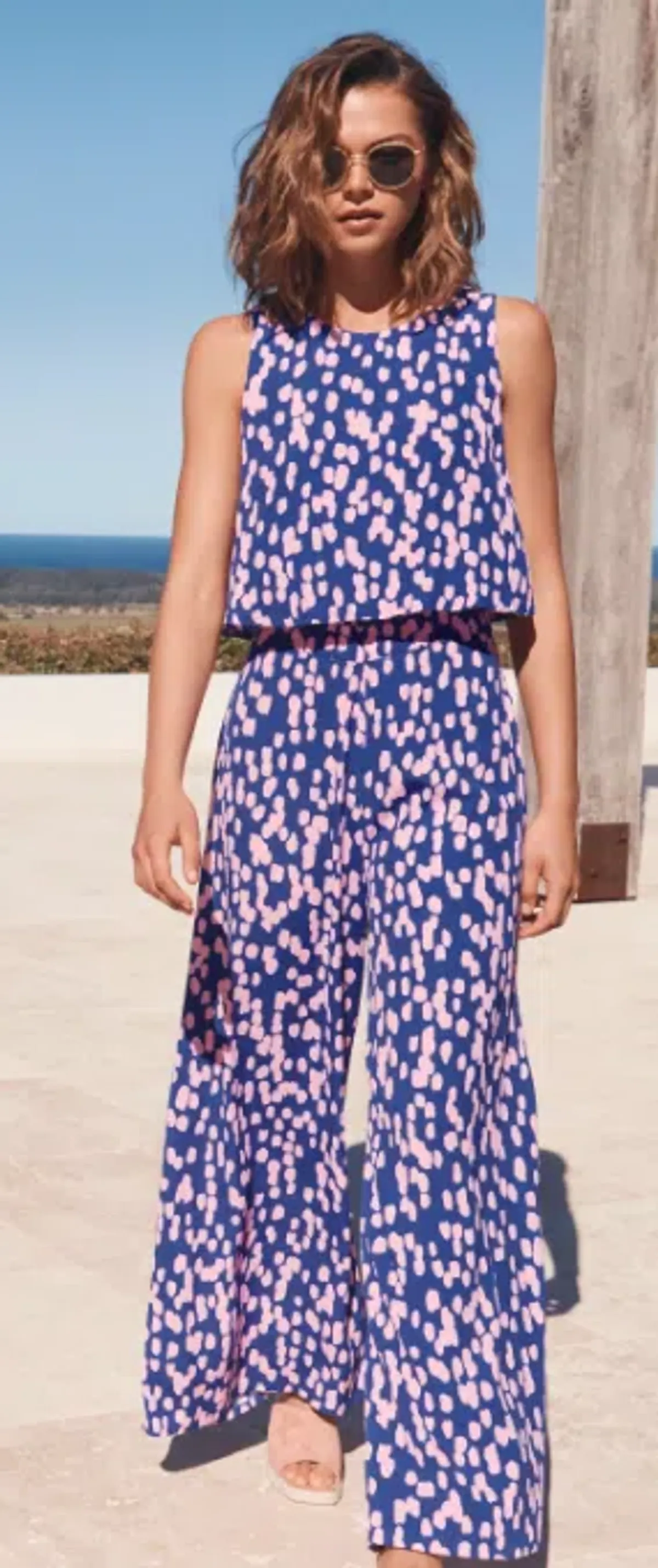 Mr Zimi Charlie jumpsuit size 8 Azure for rent on The Volte - main image