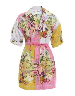 Zimmermann Nina Safari Mini Dress Size 8 for rent on The Volte - image 2