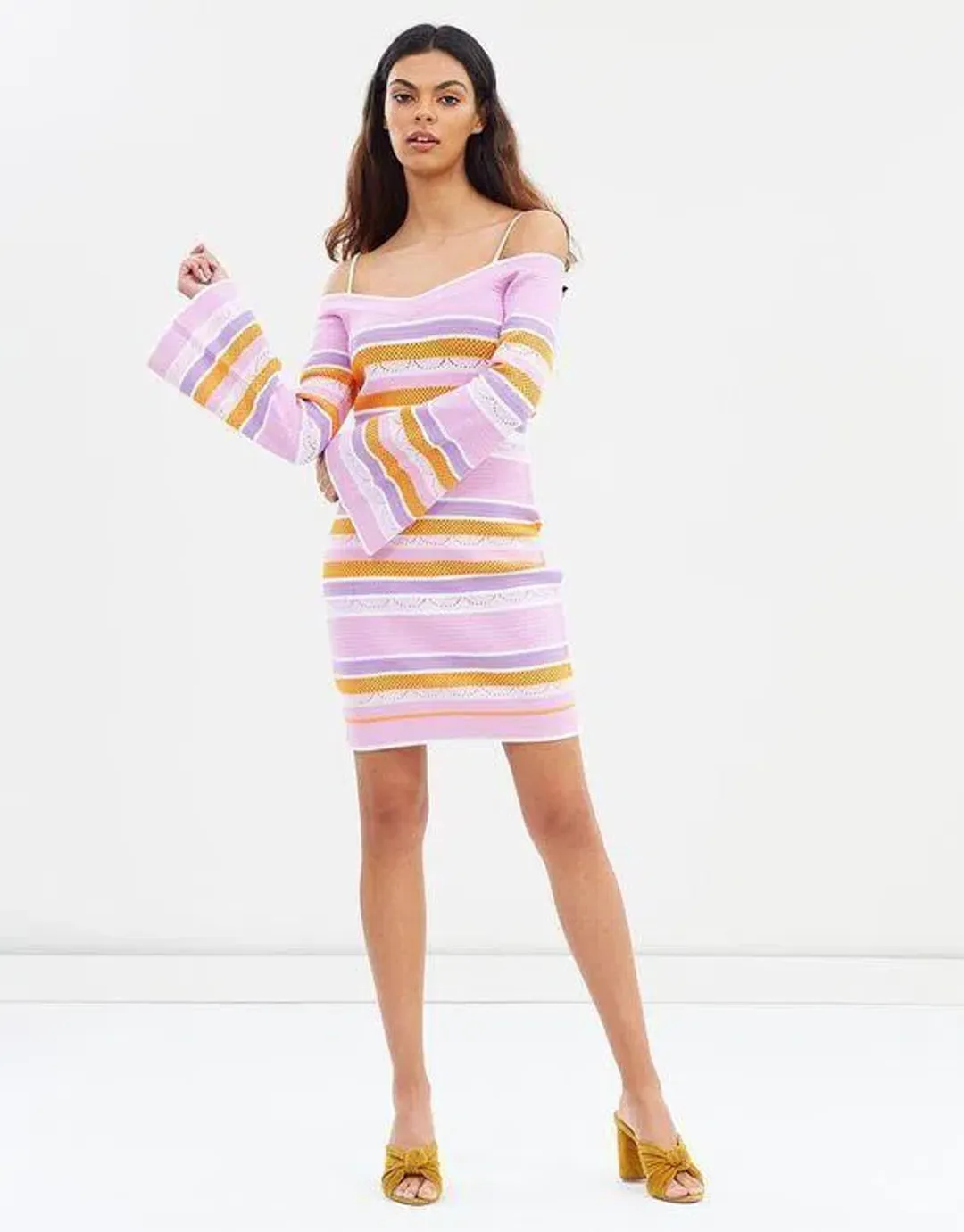 Alice McCall Pink Pocketful Of Rainbows Dress for rent on The Volte - main image