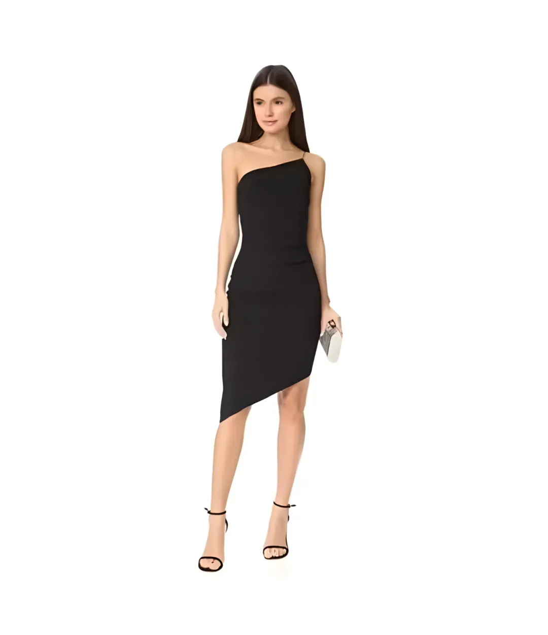 Bec & Bridge Luxul Asymm Dress in Black Size 6 for rent on The Volte - main image