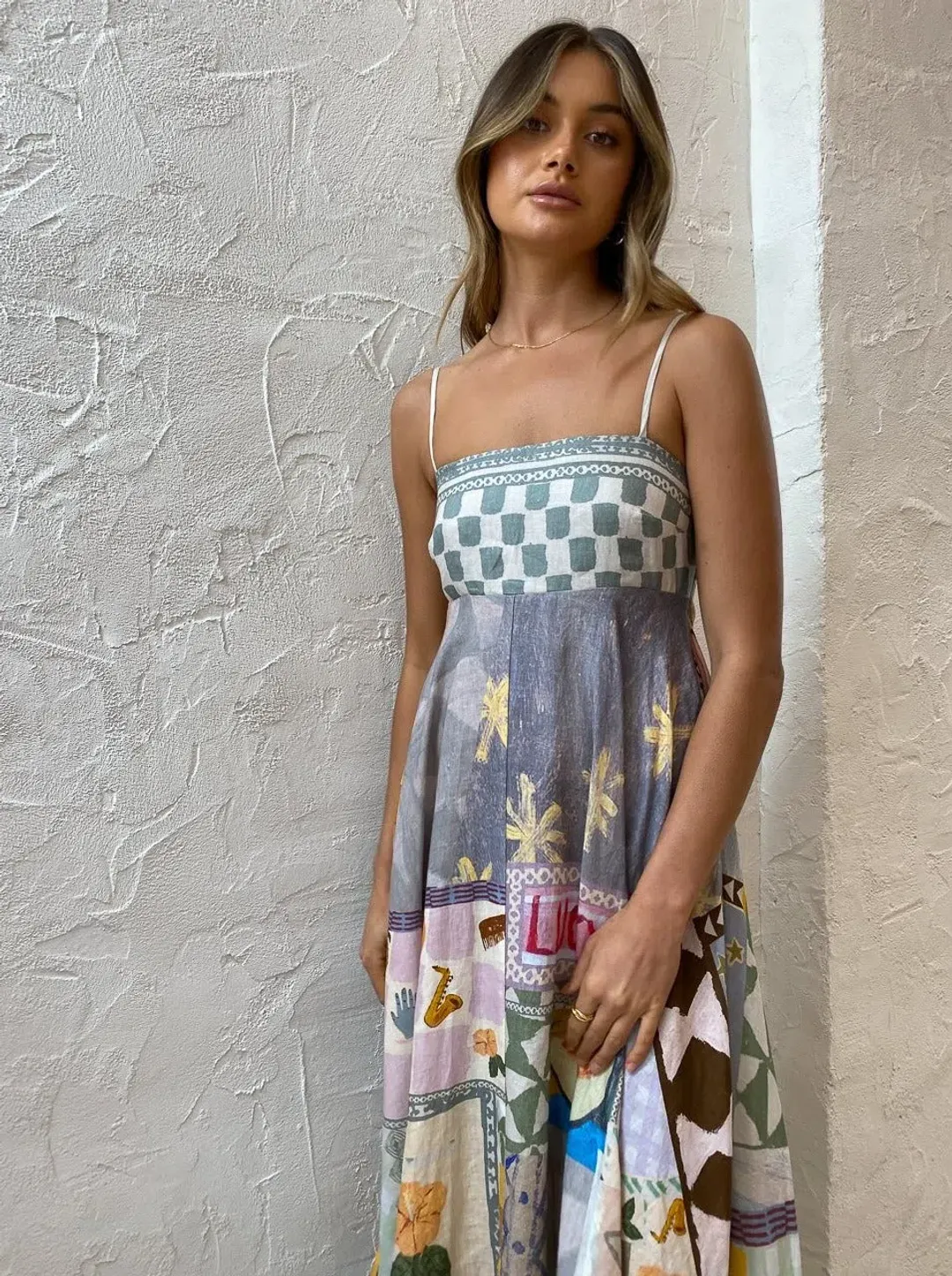 ALEMAIS EMMA GALE SUNDRESS Size 6 for rent on The Volte - main image