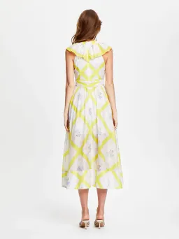 Alice McCall LA Girl Midi Dress Print Size 8 for rent on The Volte - image 2