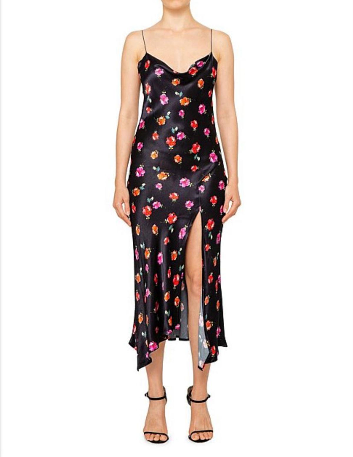 Bec & Bridge Floral Midi Dress Floral Print Size AU 8 - Image 1