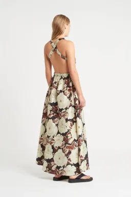 Sir the Label Vivienne Maxi Dress Print Size 2 / AU 10 for rent on The Volte - image 2