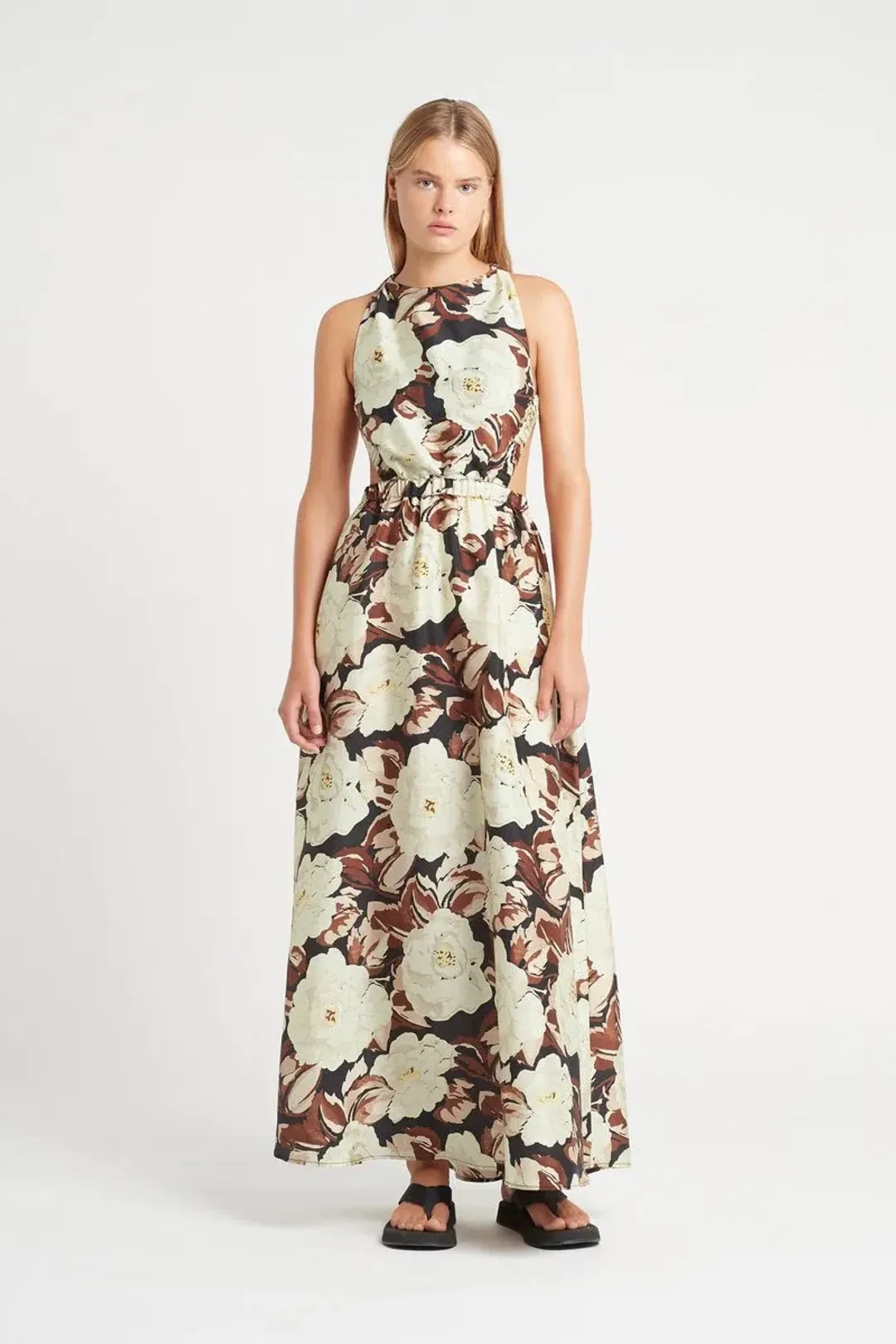 Sir the Label Vivienne Maxi Dress Print Size 2 / AU 10 for rent on The Volte - main image